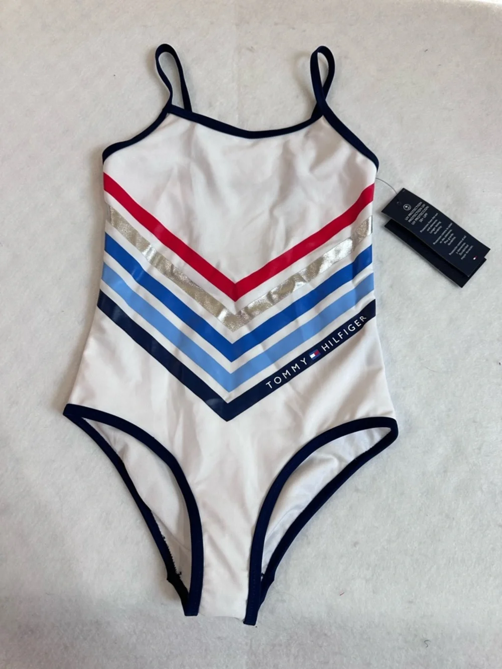 Girl’s Size 7 Tommy Hilfiger Swimsuit